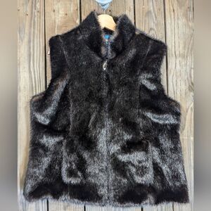 Neckworks Mink Faux Fur Vest M